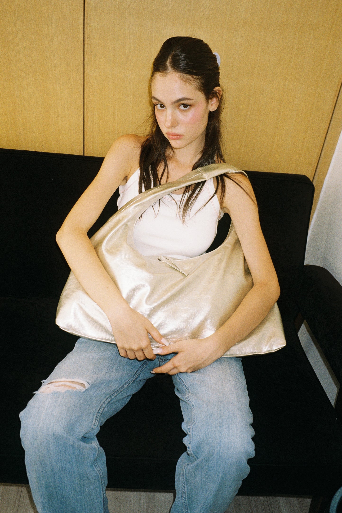 July Mansion - Giga Jersey in Gold