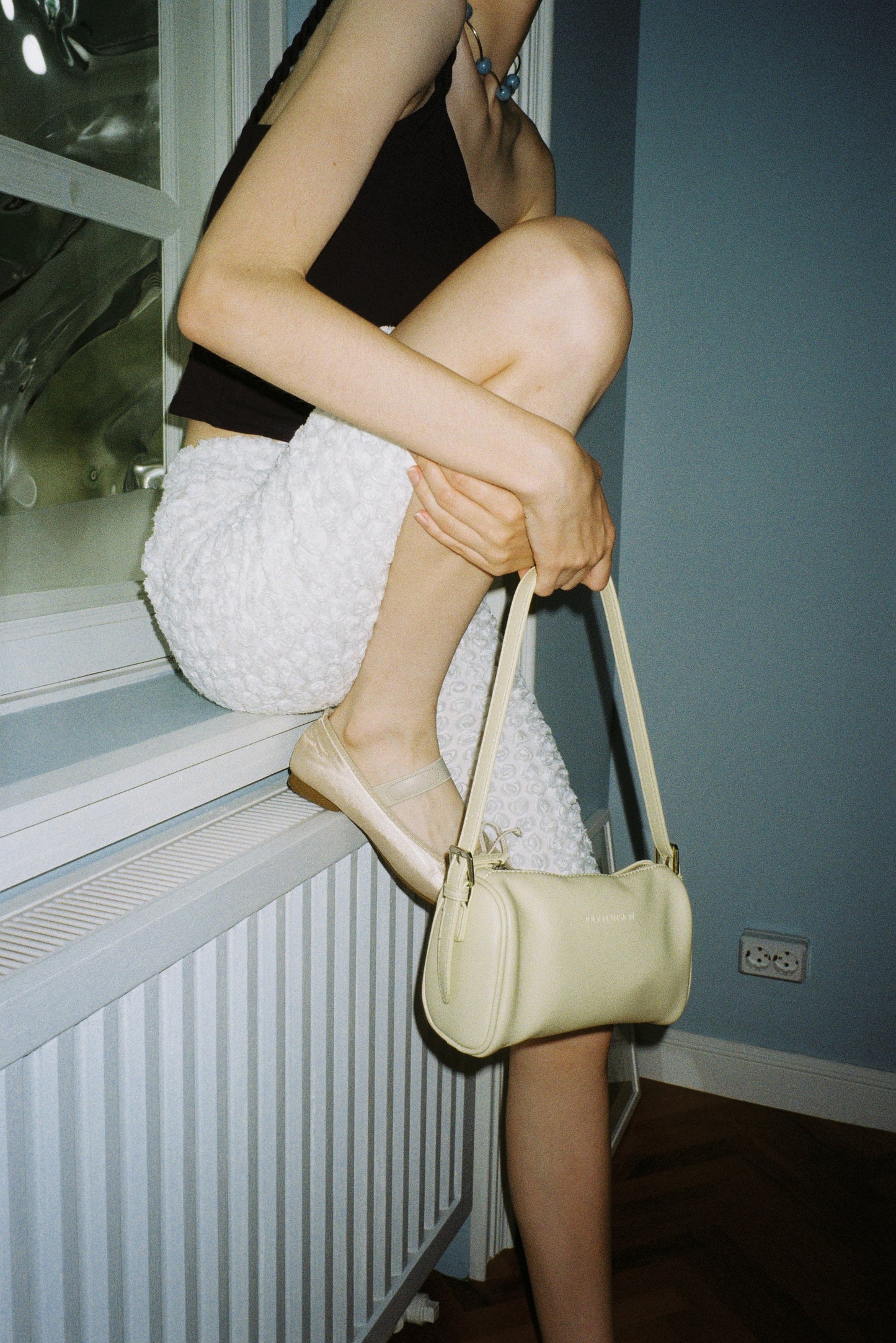 July Mansion - Parte Crossbody Bag in Lemon Grass