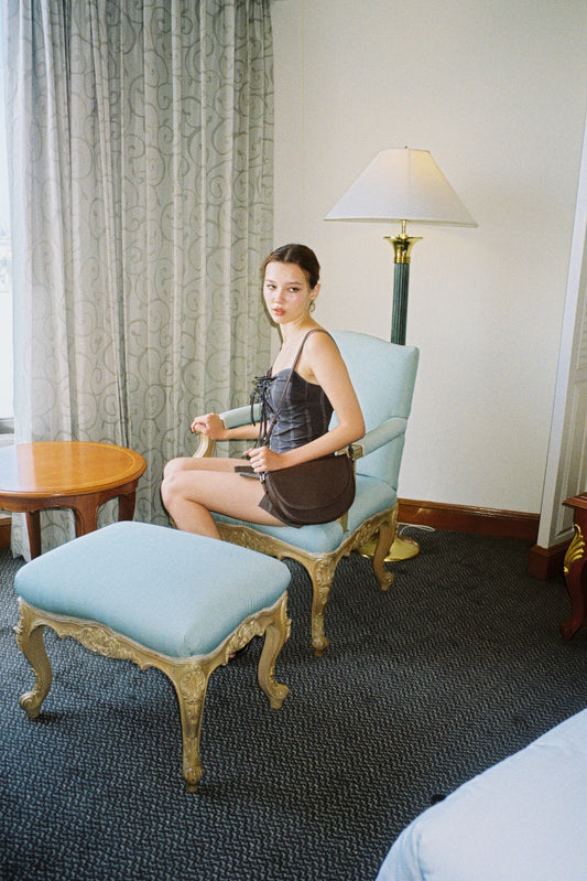 July Mansion - Gia in Cappuccino Brown