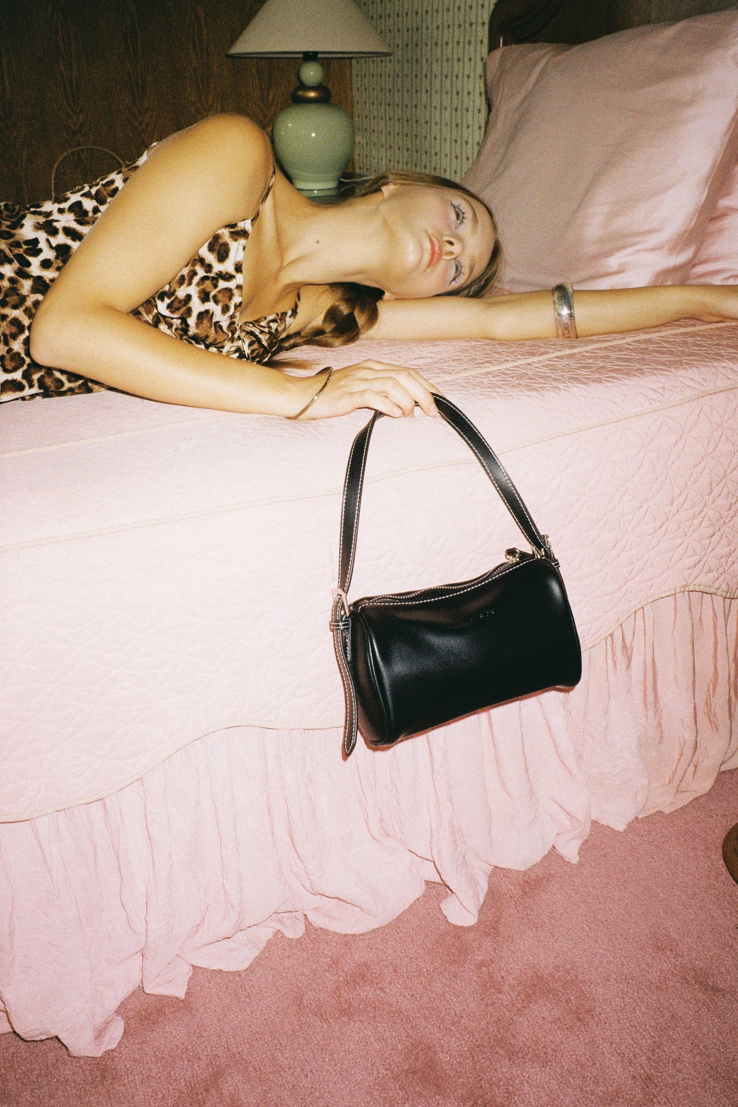 July Mansion - Parte Crossbody Bag in Black