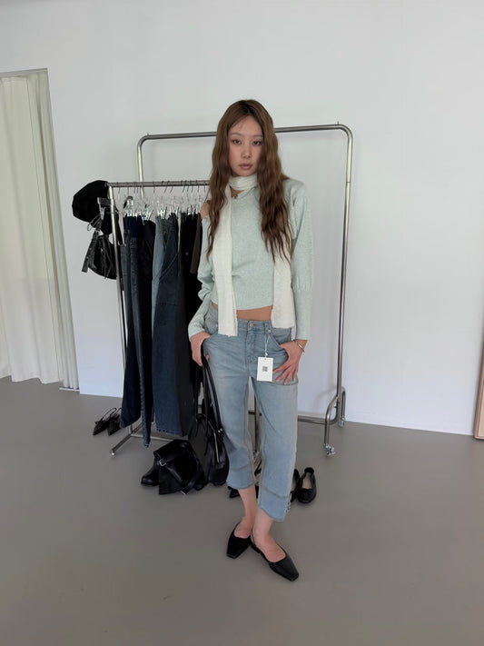 Asymmetrical Sweater With Buttons - 3 colours