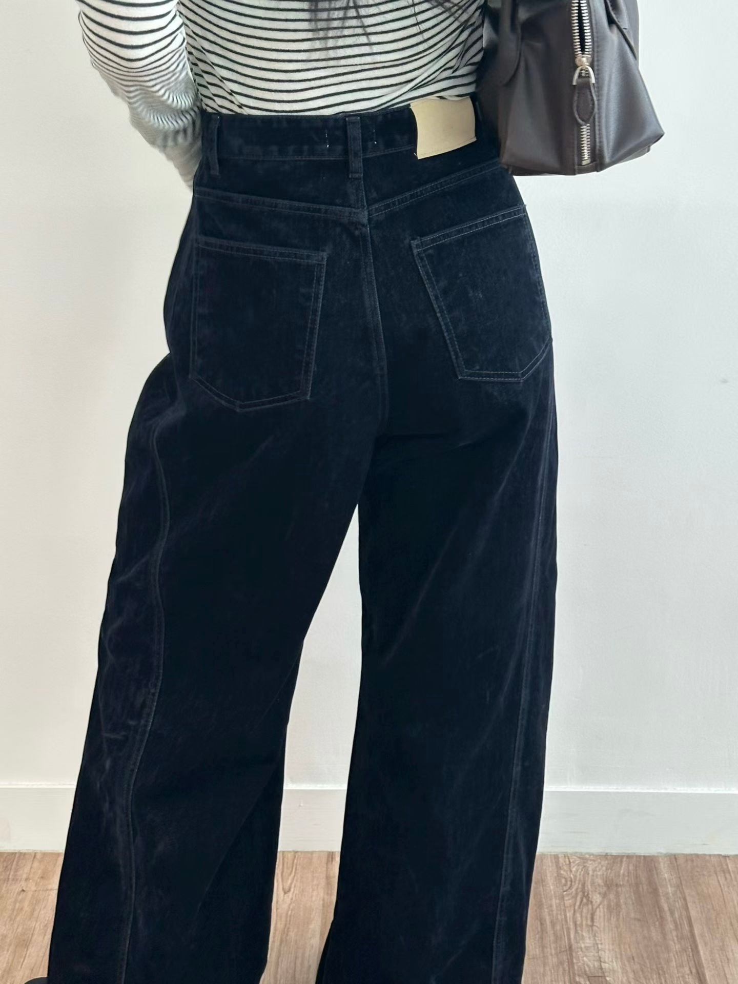 <SALE> Fall Velvet Wide-Leg Pants - 2 colours