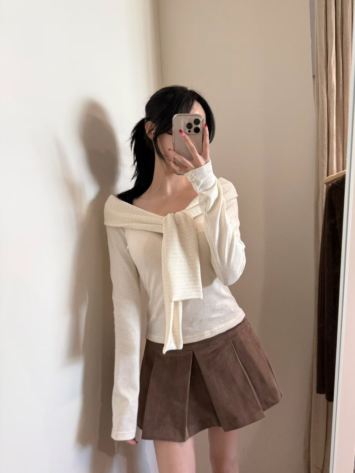 Knot Off Shoulder Top - 3 colours