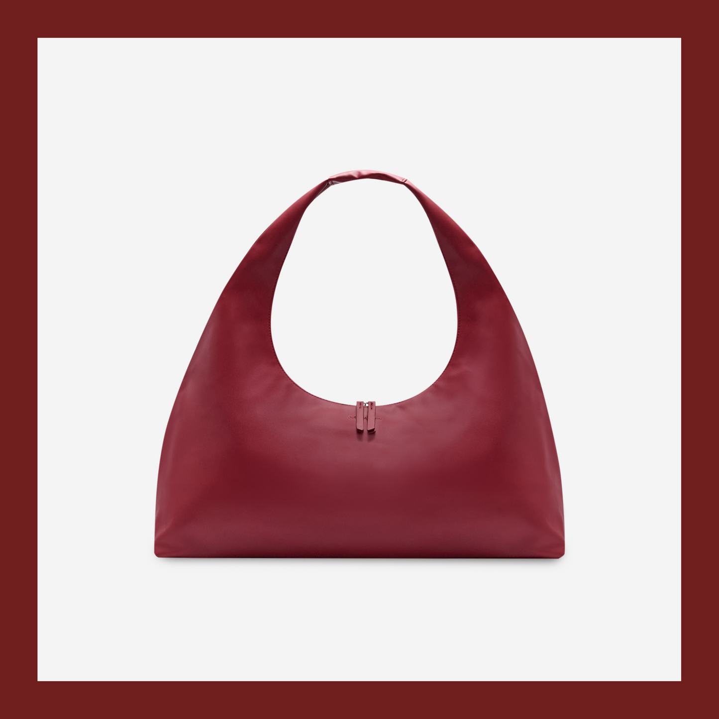 July Mansion - Giga Jersey in Burgundy Red