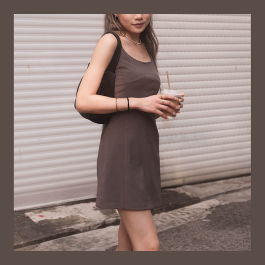 [ 氣質擔當~ 西裝料連身裙 ] Worth The Wait Mini Dress - 3 colours