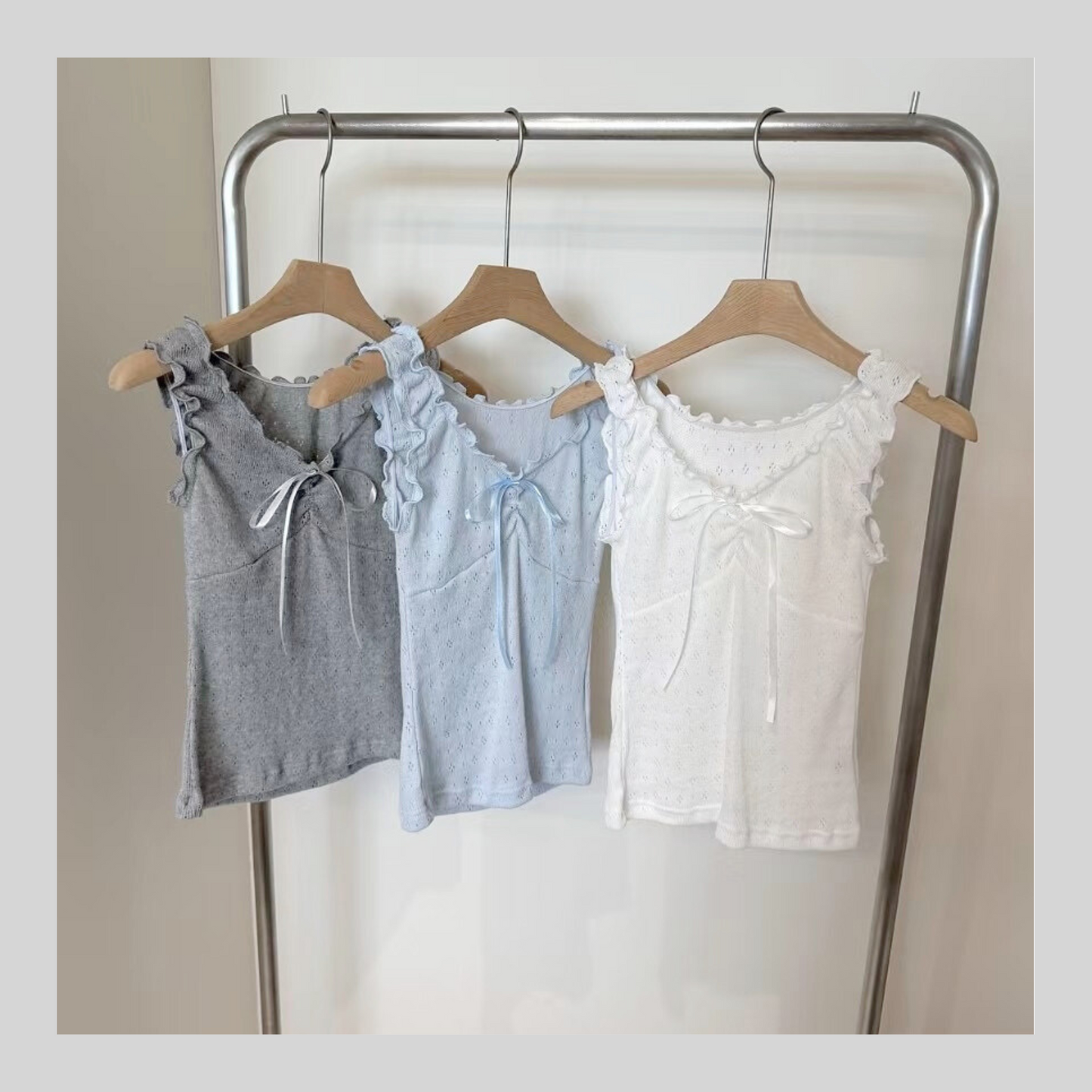 Bedding Scrunchie Tank - 3 colours