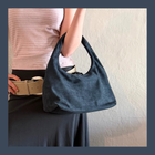 July Mansion - 海軍藍麂皮中號球衣