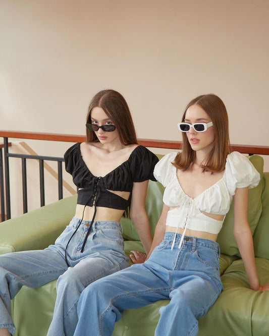 Kimmy Forest Top - Black