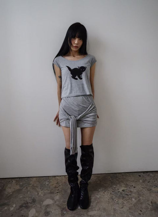 Pissed Kitten Tee - 3 colours