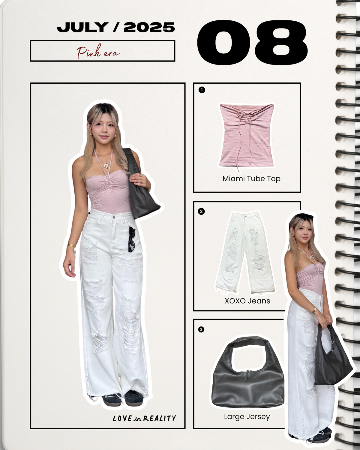 Miami Tube Top Stripes - 4 colours