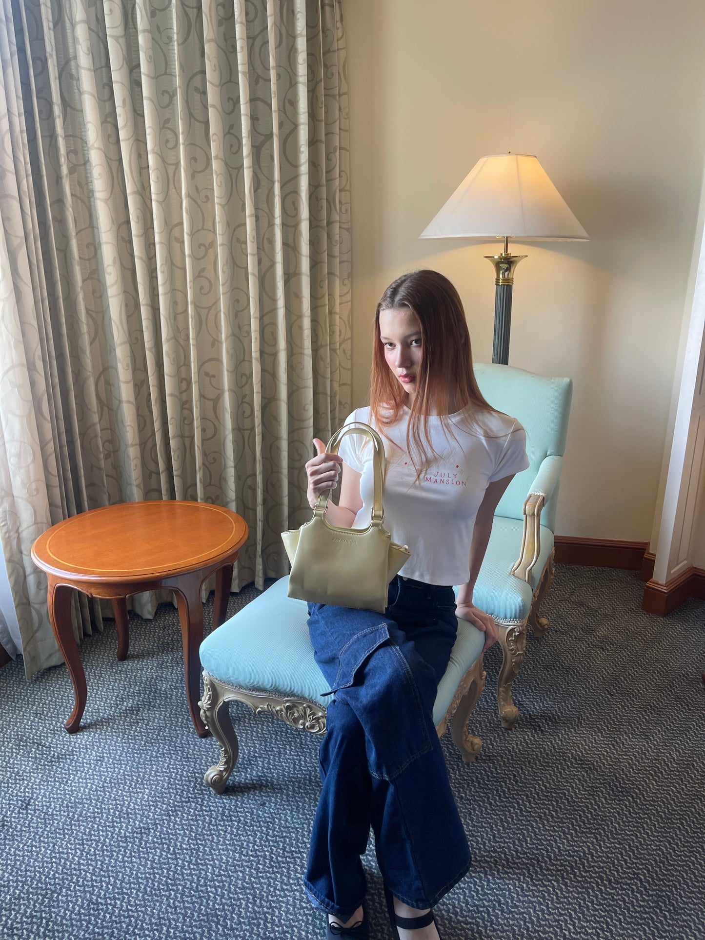 July Mansion - Mini Olivia in Butter Yellow