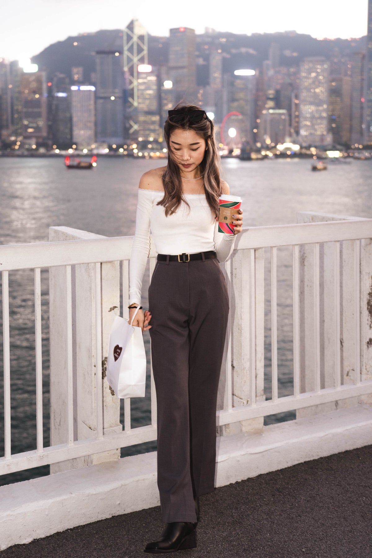 Pretty Lace Off Shoulder Skinny Top