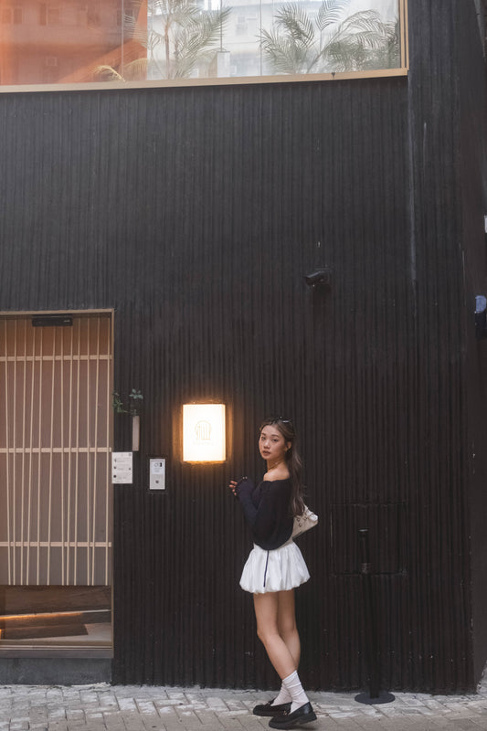 The Flying Bubble Skirt - White