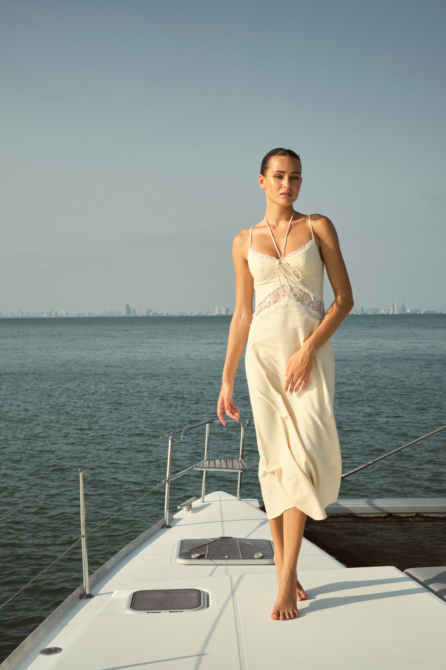 Mistral Maxi Dress - Beige