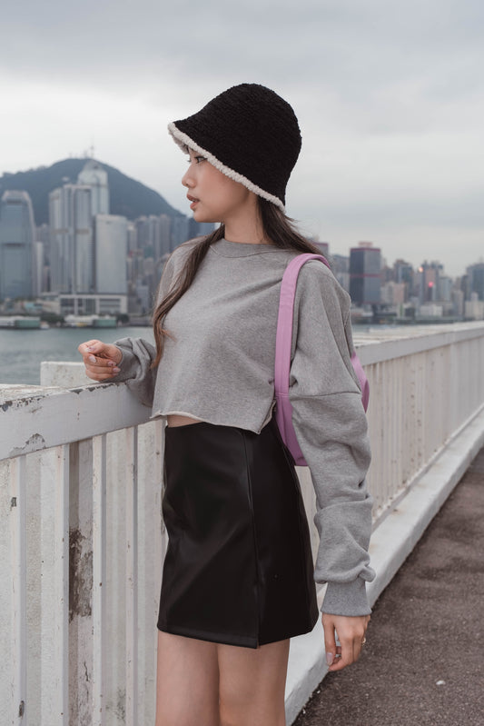 Teddy Bear Bucket Hat - Black