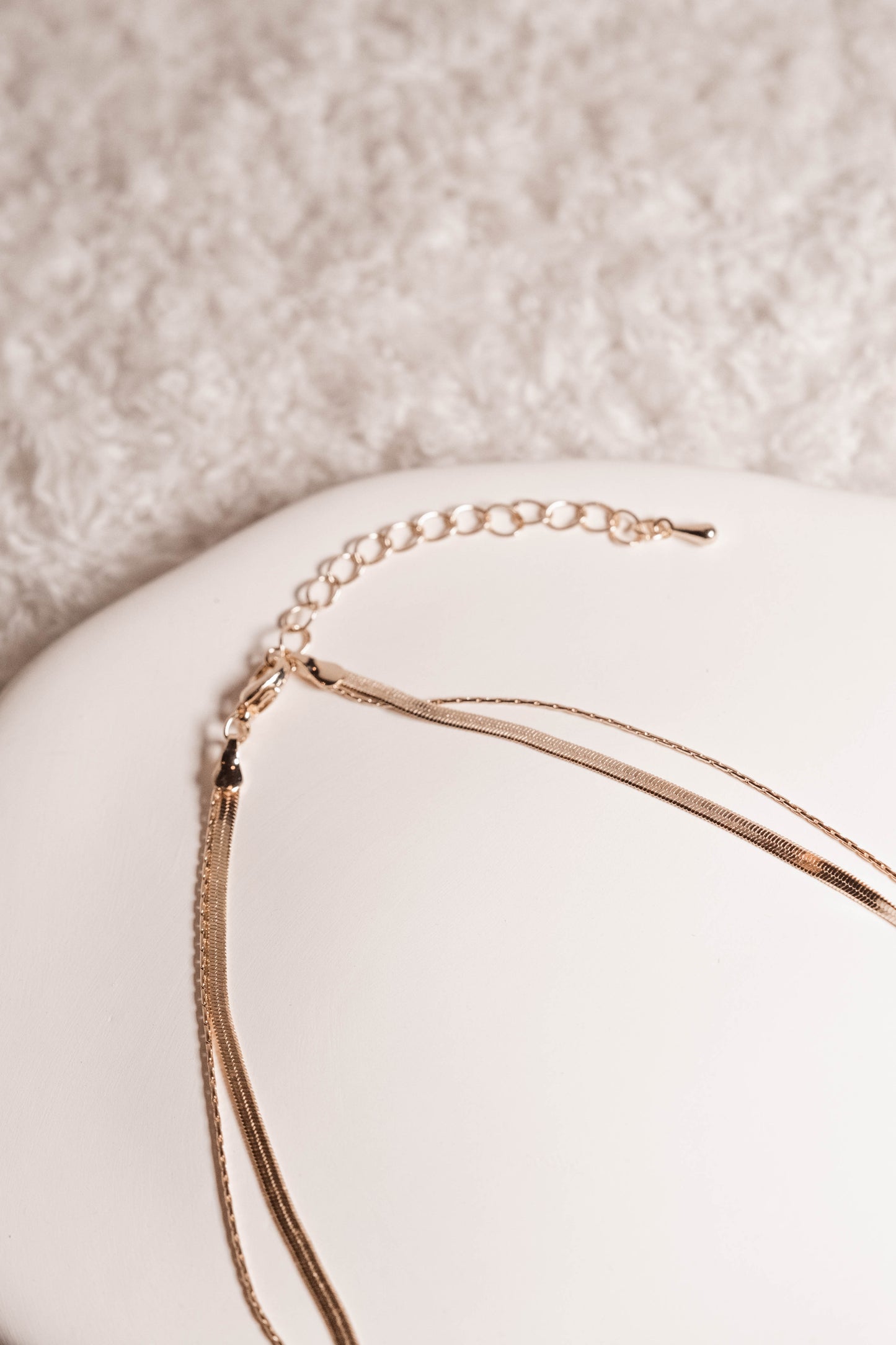 Snake Chain Necklace Set
