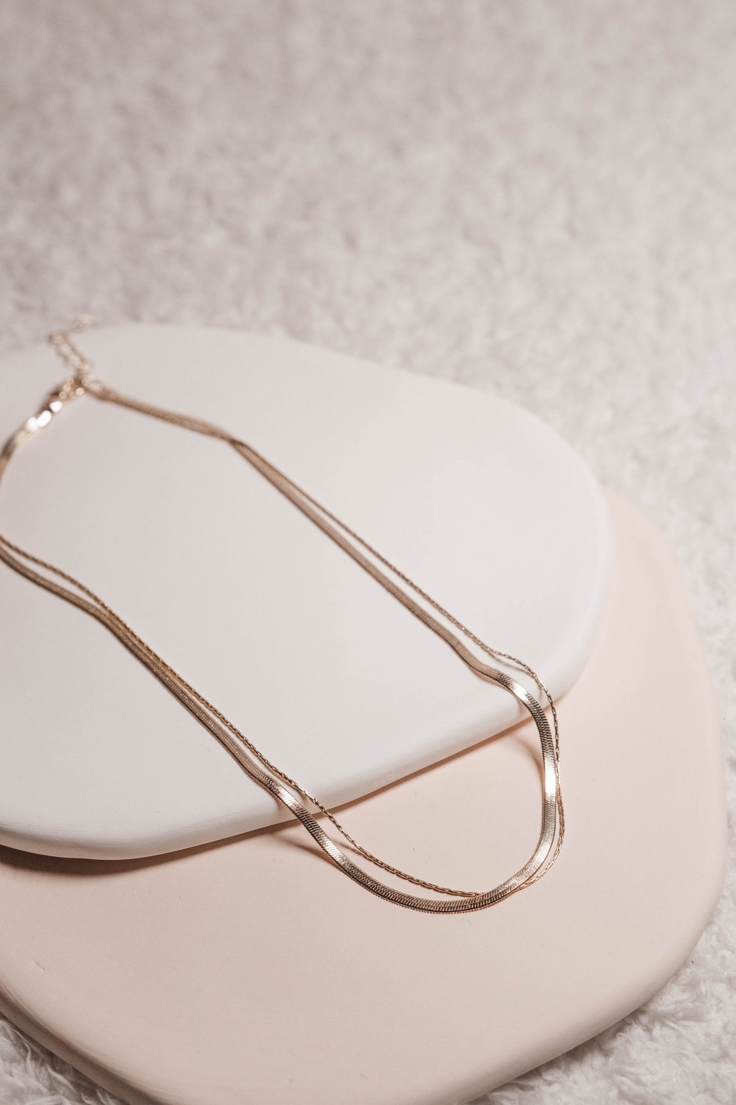 Snake Chain Necklace Set
