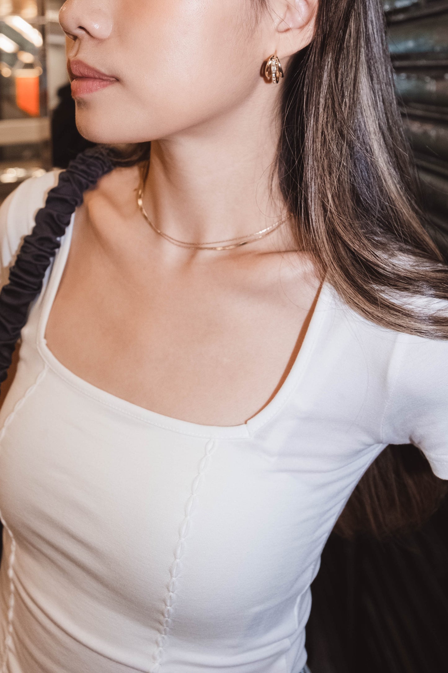 Snake Chain Necklace Set
