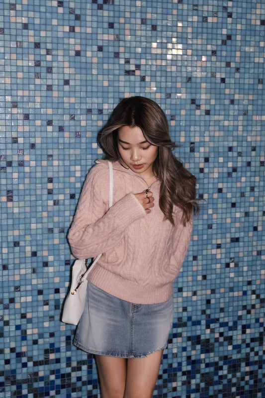 Zip It Up Soft Sweater - 2 colours