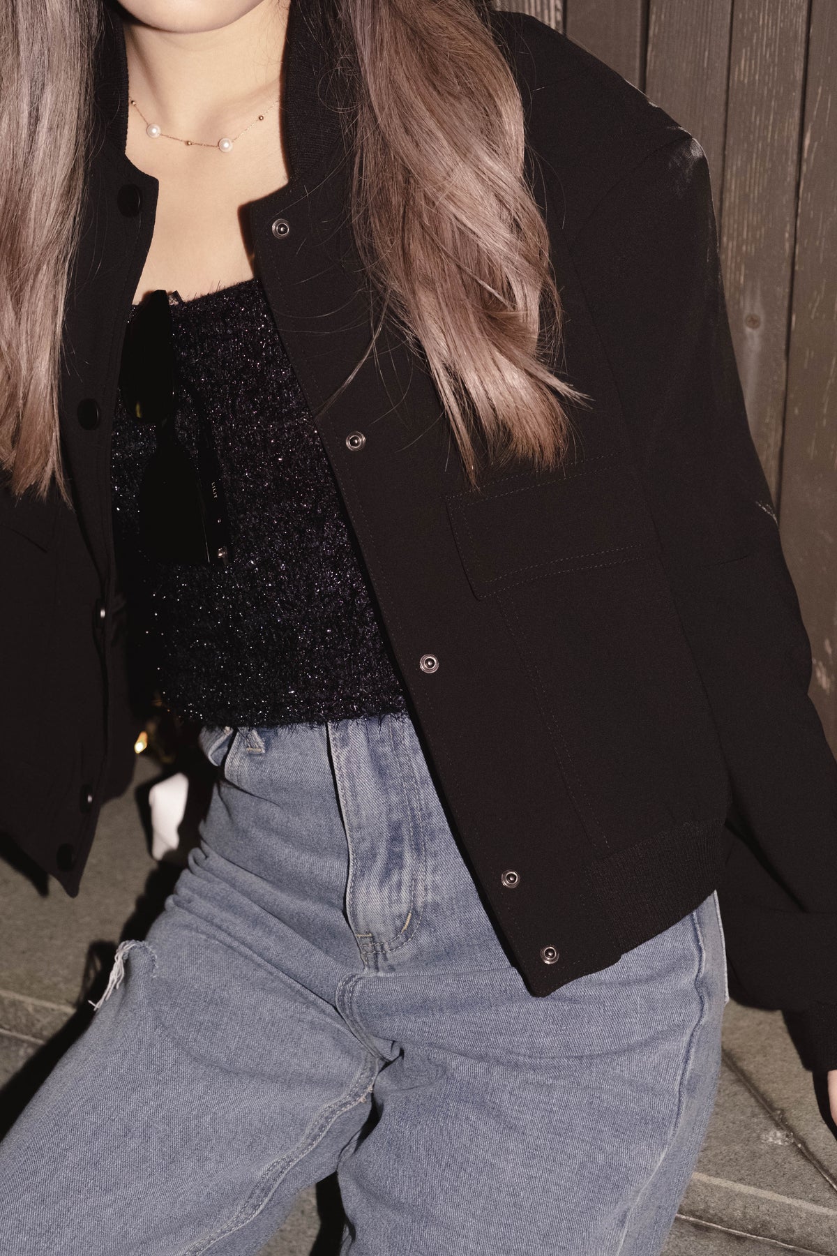 Black Cat Bomber Jacket