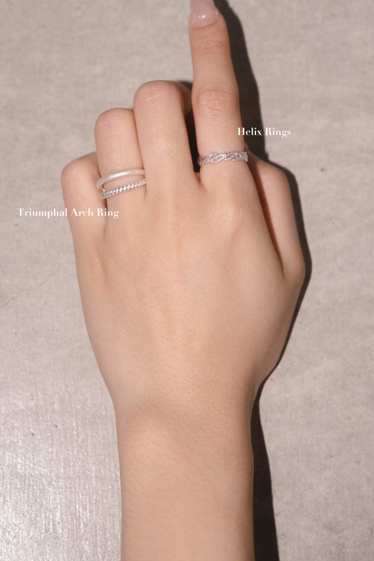 Triumphal Arch Ring - Silver