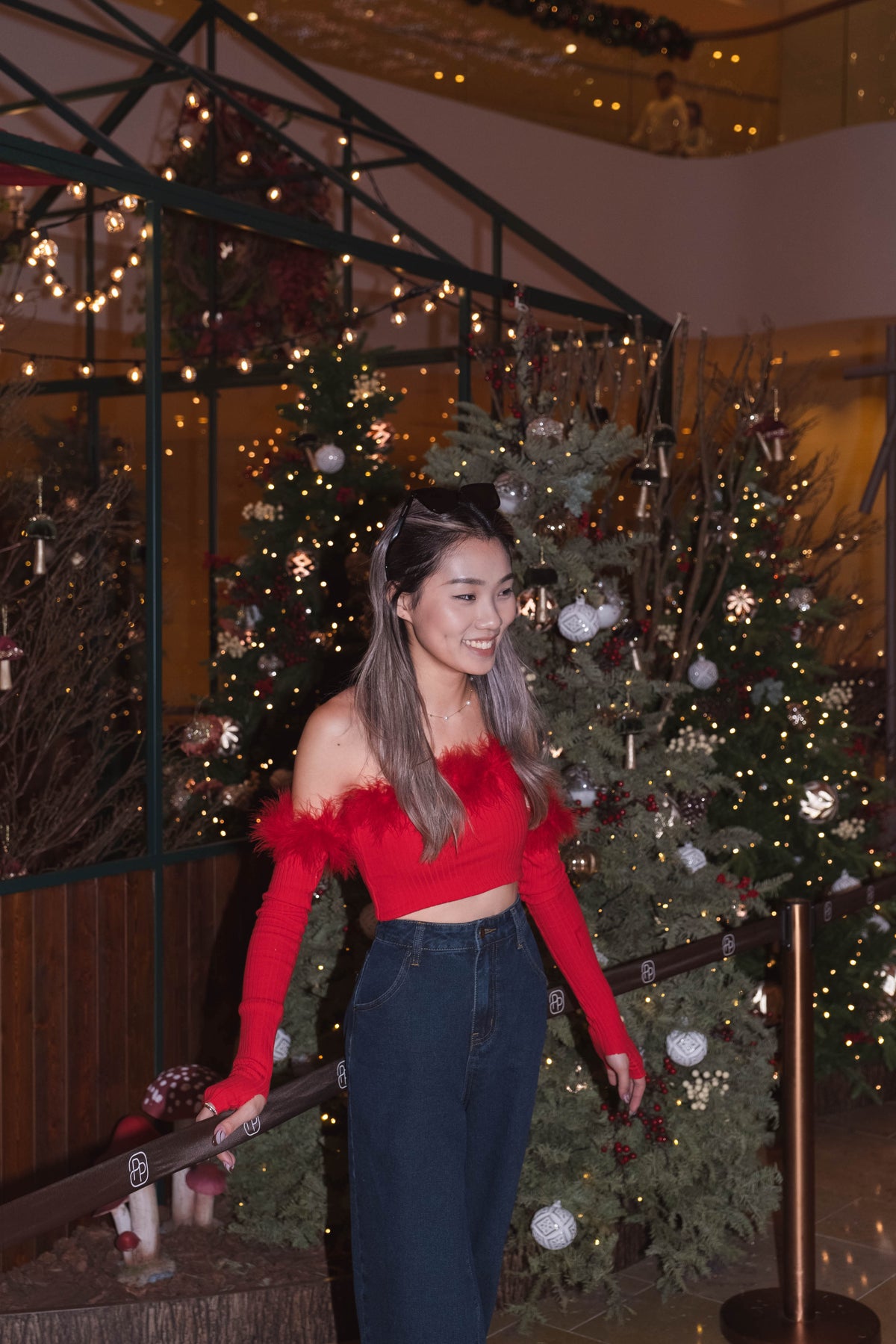 Little Fairy Mo Mo Top - Santa