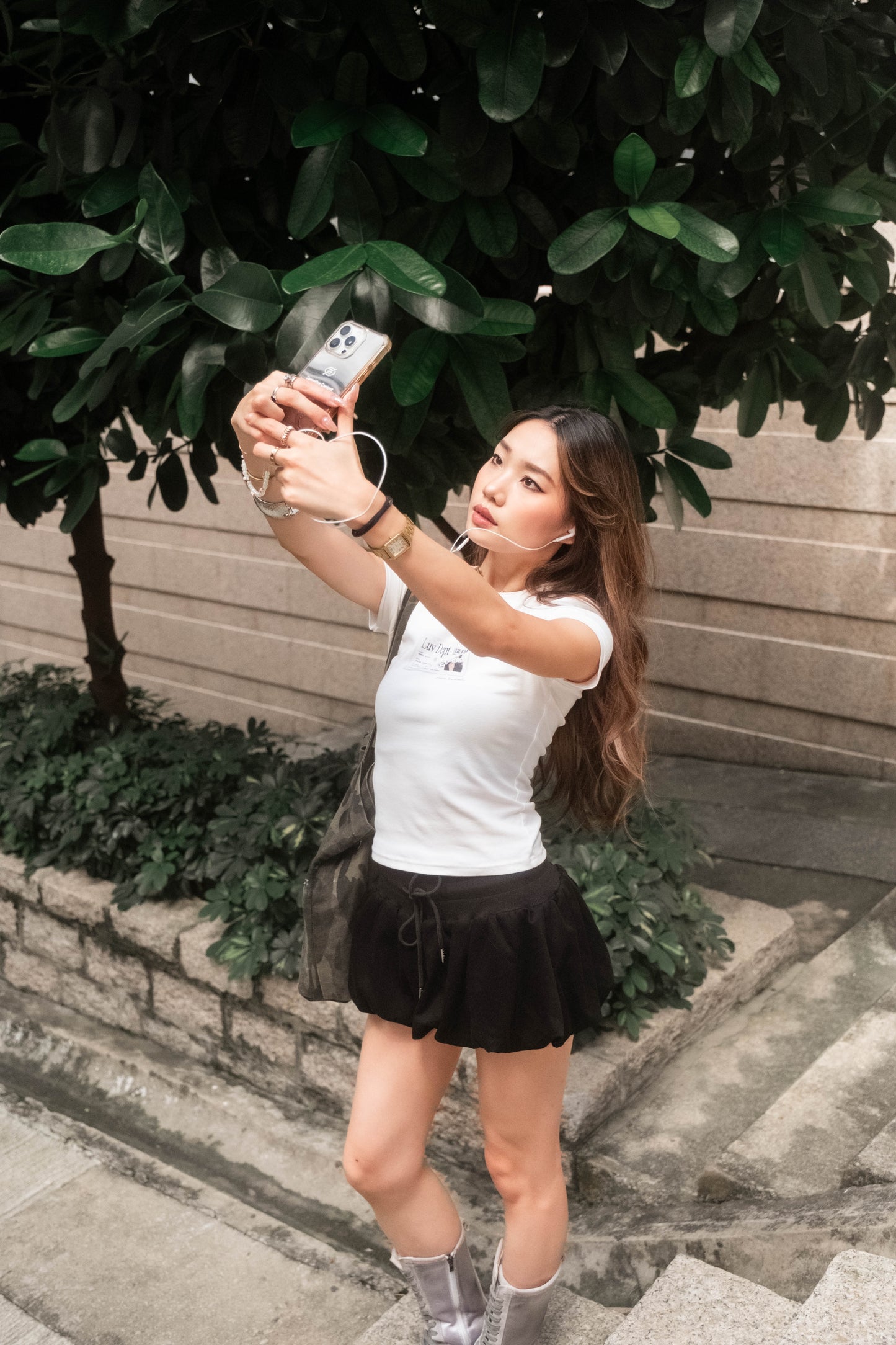 🆕 Bubble Hem Sweatshirt Mini Skirt - 2 colours