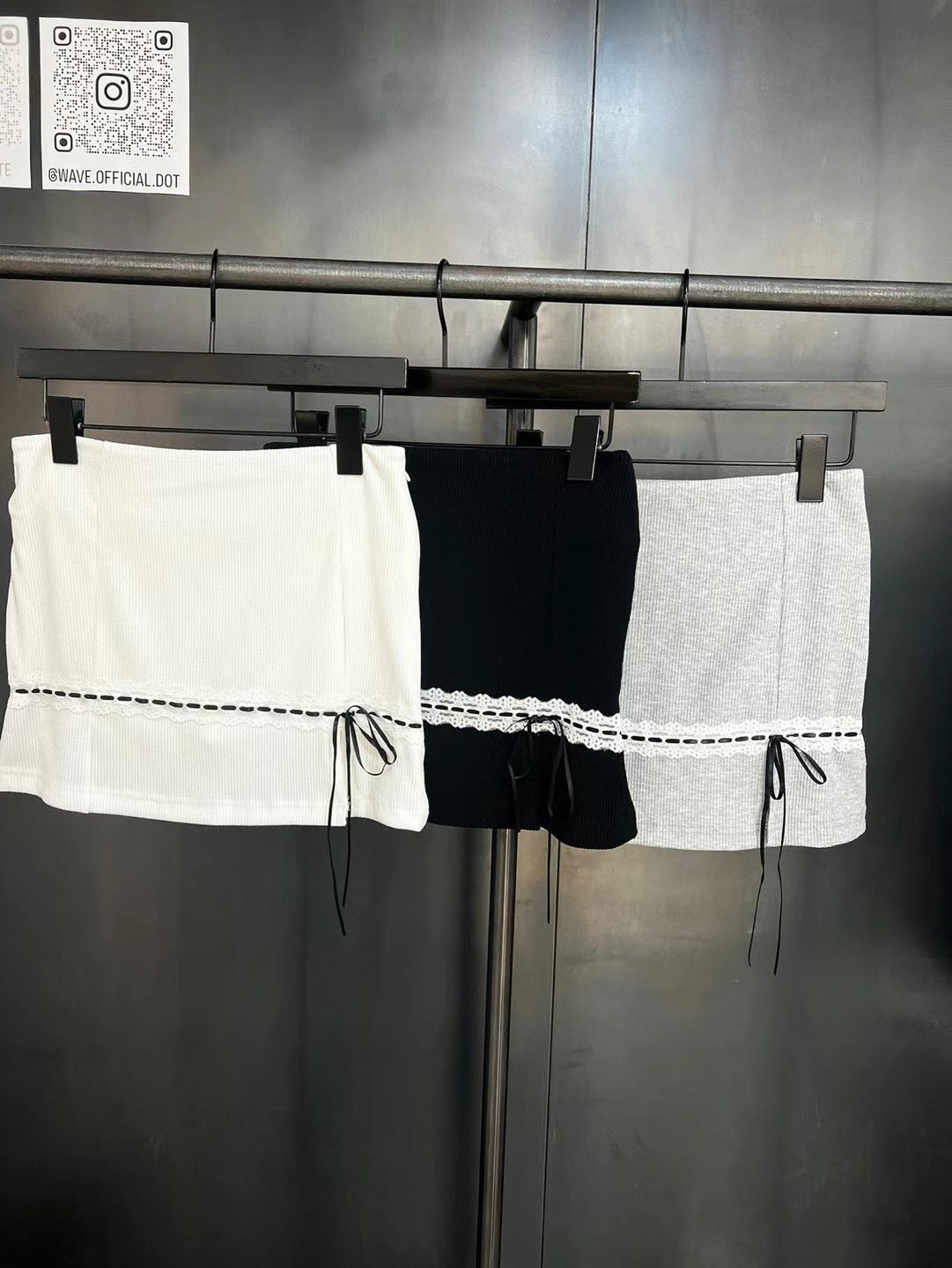 Lace Lace Stretchy Mini Skirt - 3 colours