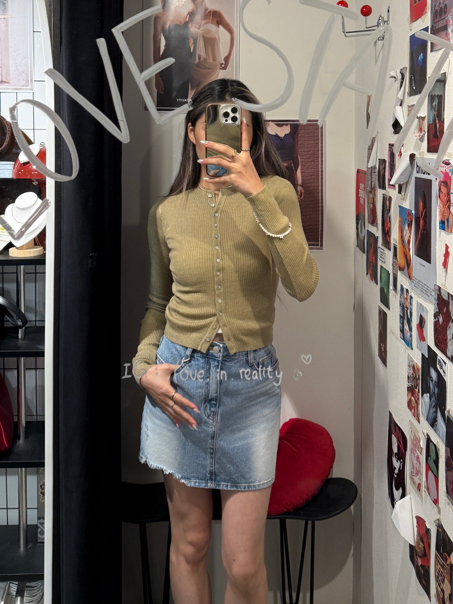 Line Up Button Cardigan - 3 colours