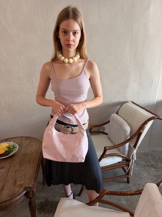 July Mansion - Medium Jersey in Baby Pink