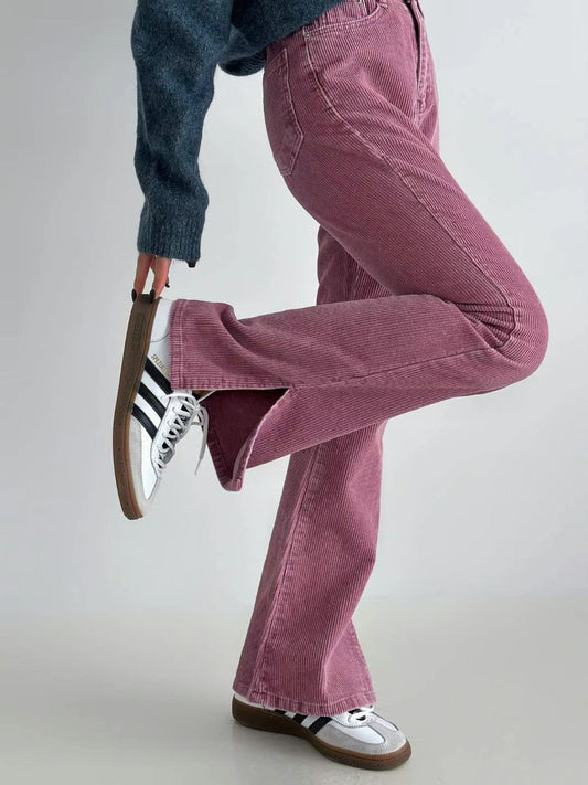Winery Corduroy Flare Pants - 3 colours