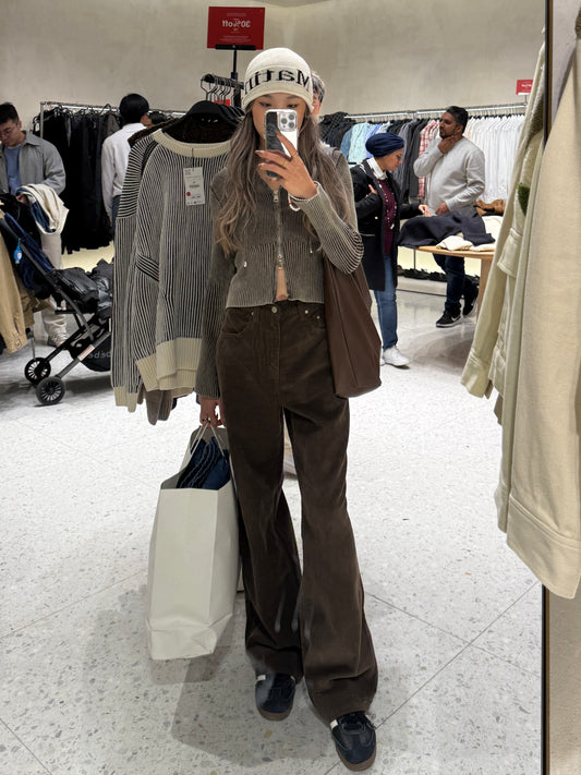 No Worries Corduroy Wide Leg Pants - 3 colours