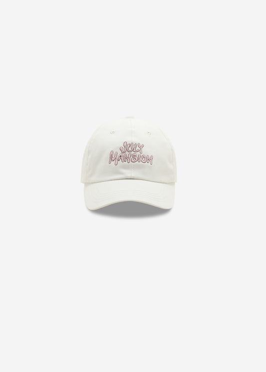 July Mansion - TJM July Mansion Cap in White+Pink