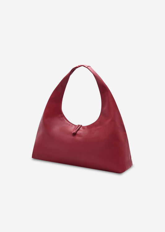 July Mansion - Giga Jersey in Burgundy Red