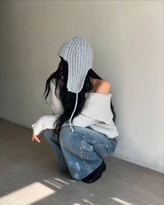 Trapper Hat Knit - 3 colours