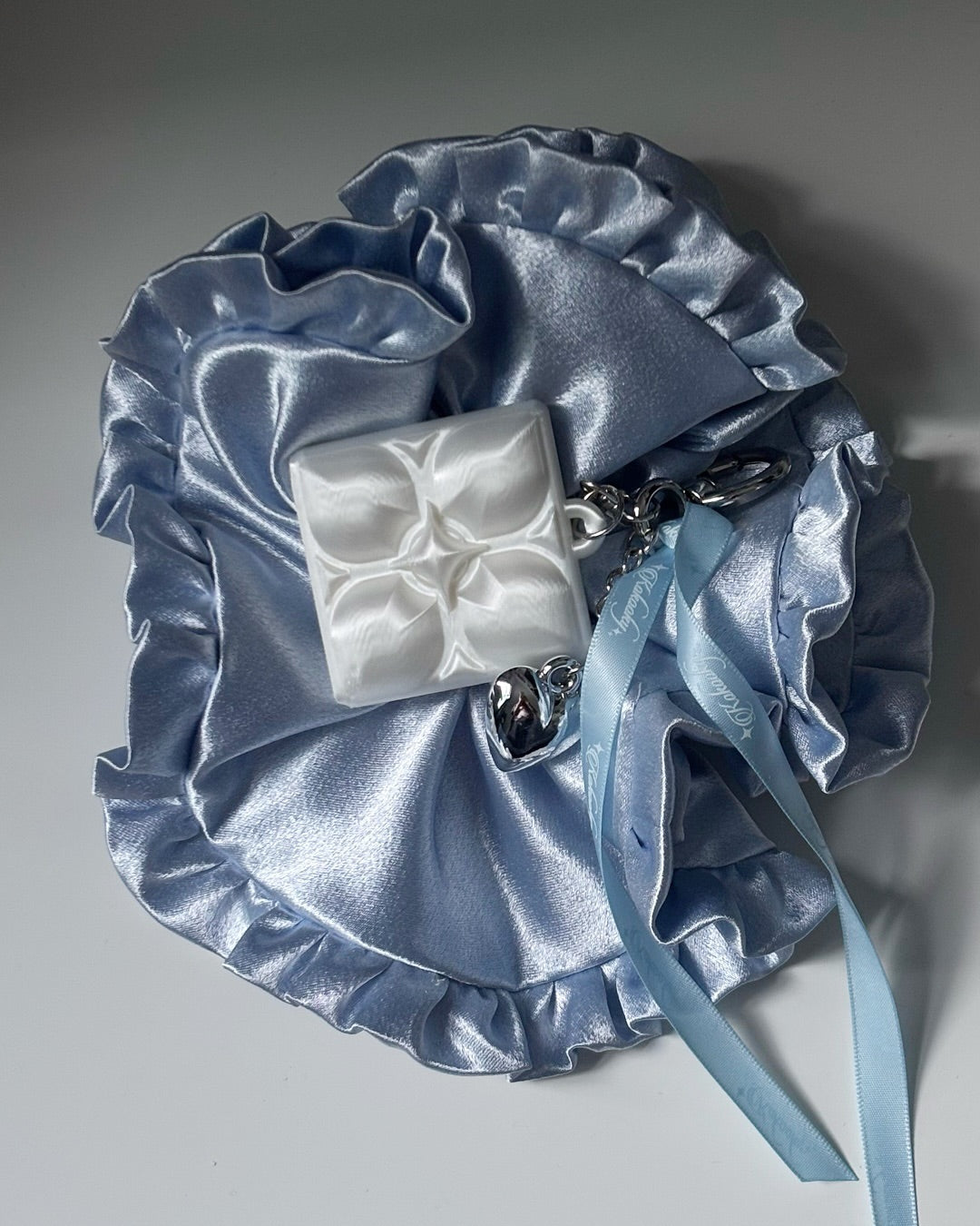 Kokooky / Puff-puff Mirror Keychain