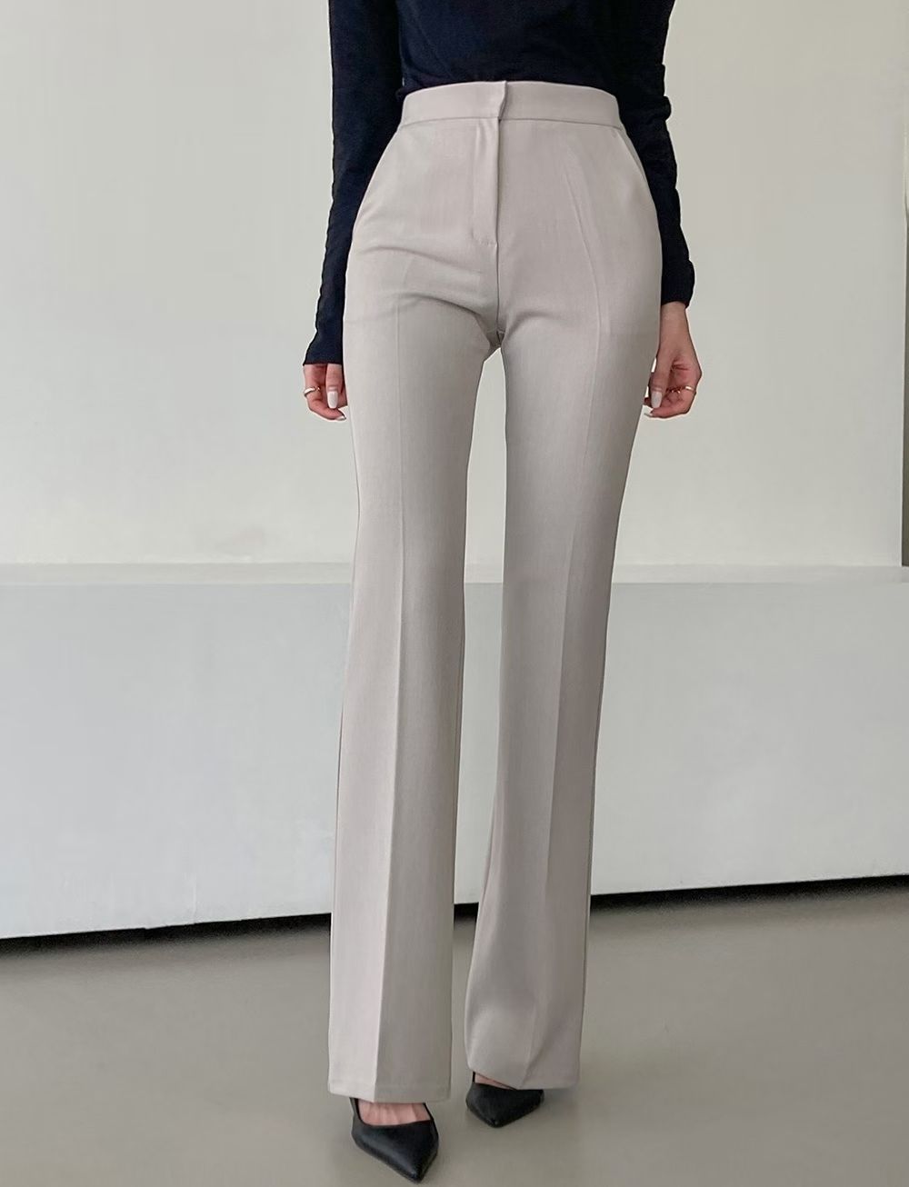 🆕 Structured Flare Editor Slacks - 3 colours
