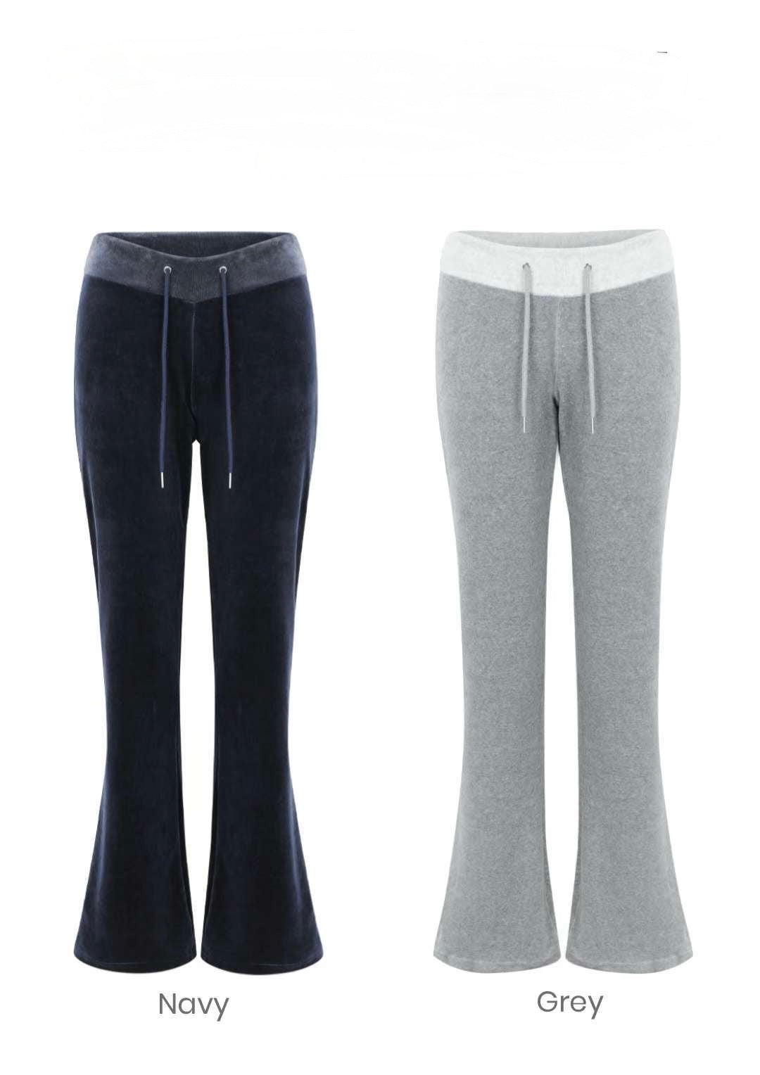 Royal Velvet Flare Pants - 2 colours