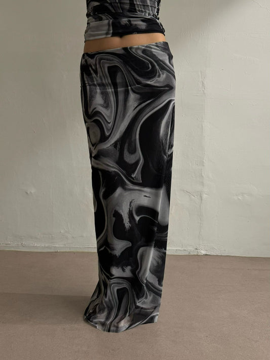 🆕 Ether Marble Maxi Skirt - 2 colours