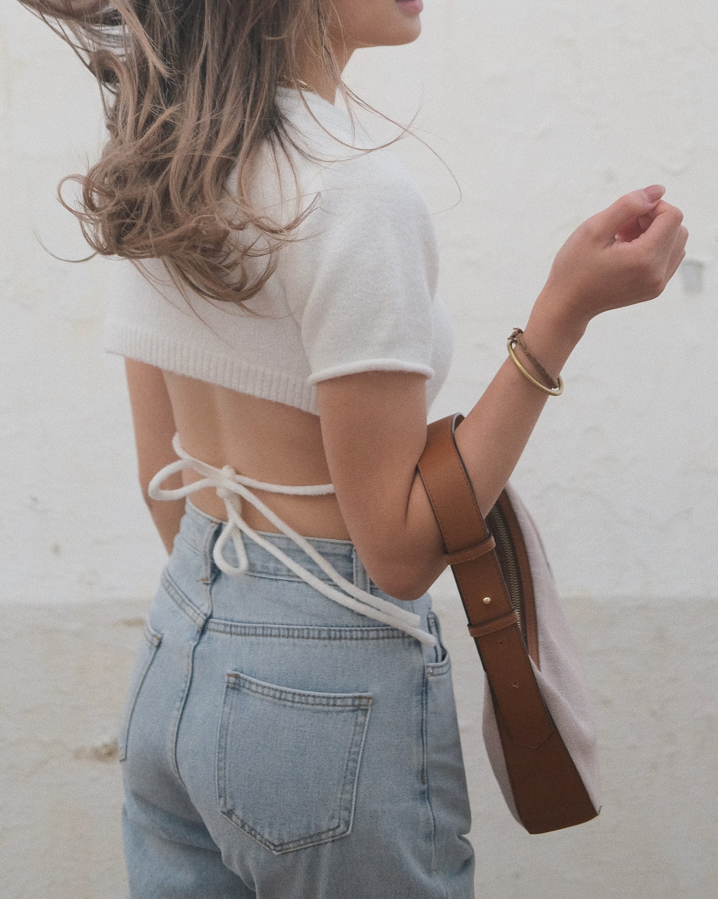 Be You Tie Back Cropped Top