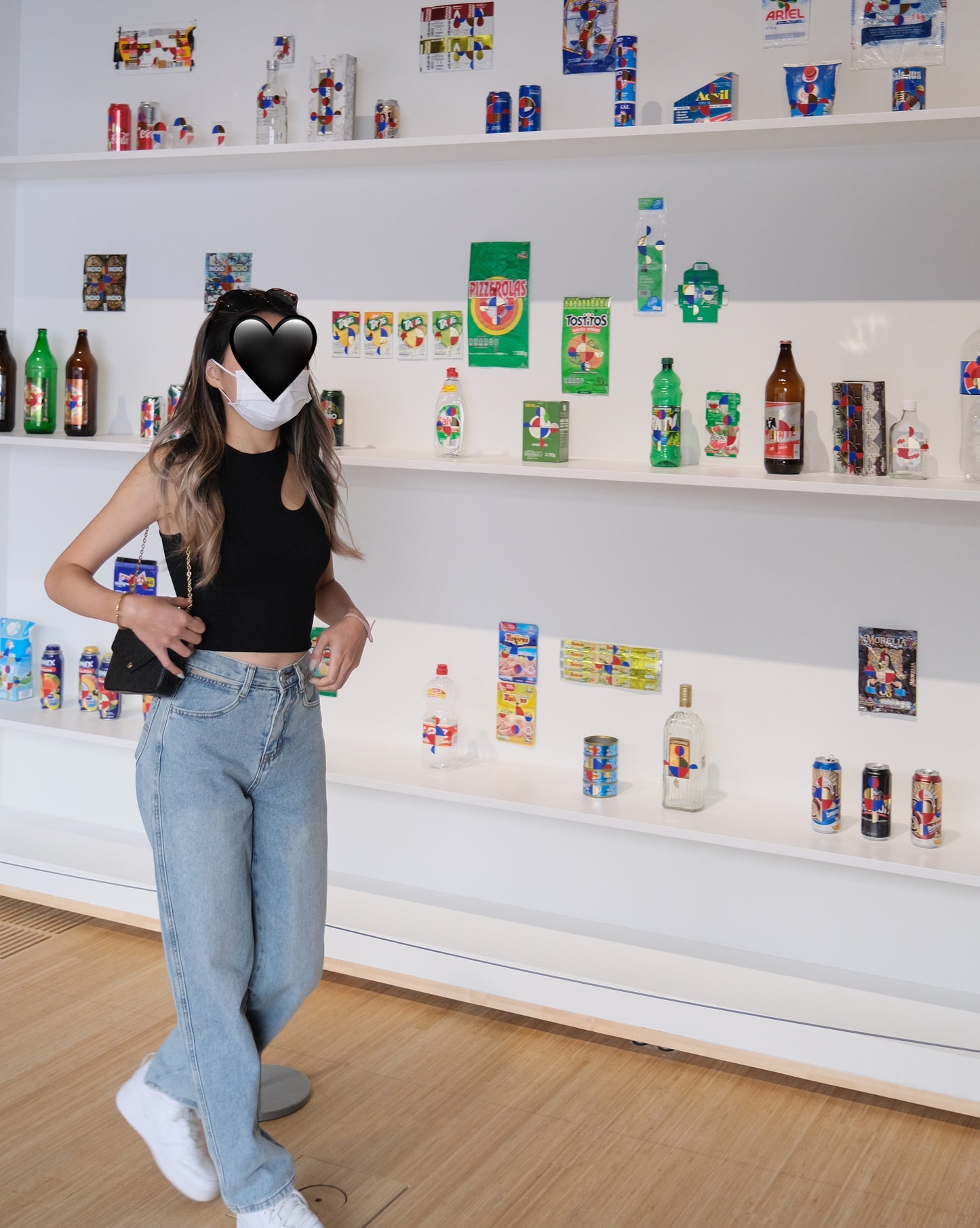 Babe Vintage High-waist Straight Jeans