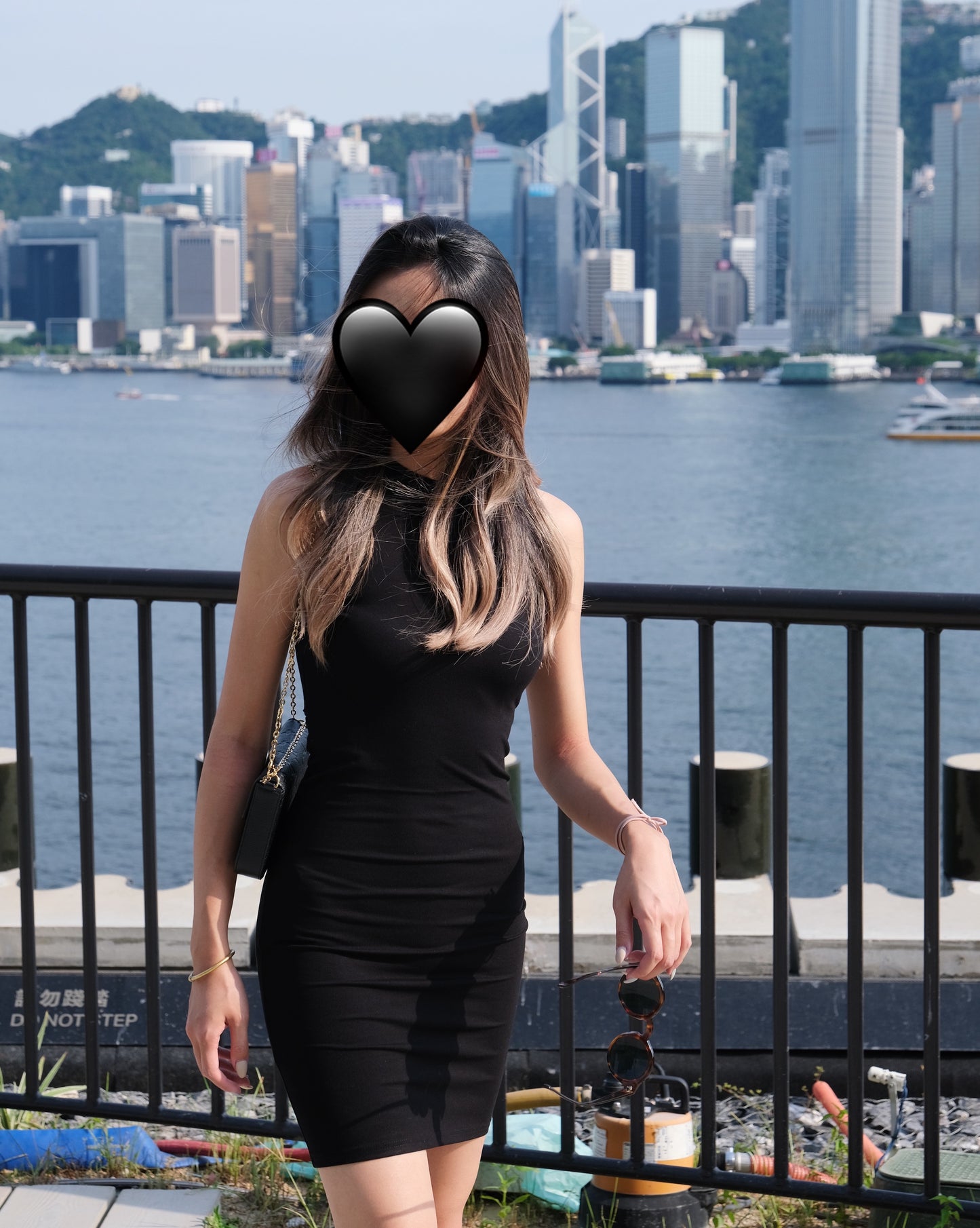 Pyramid Little Black Dress