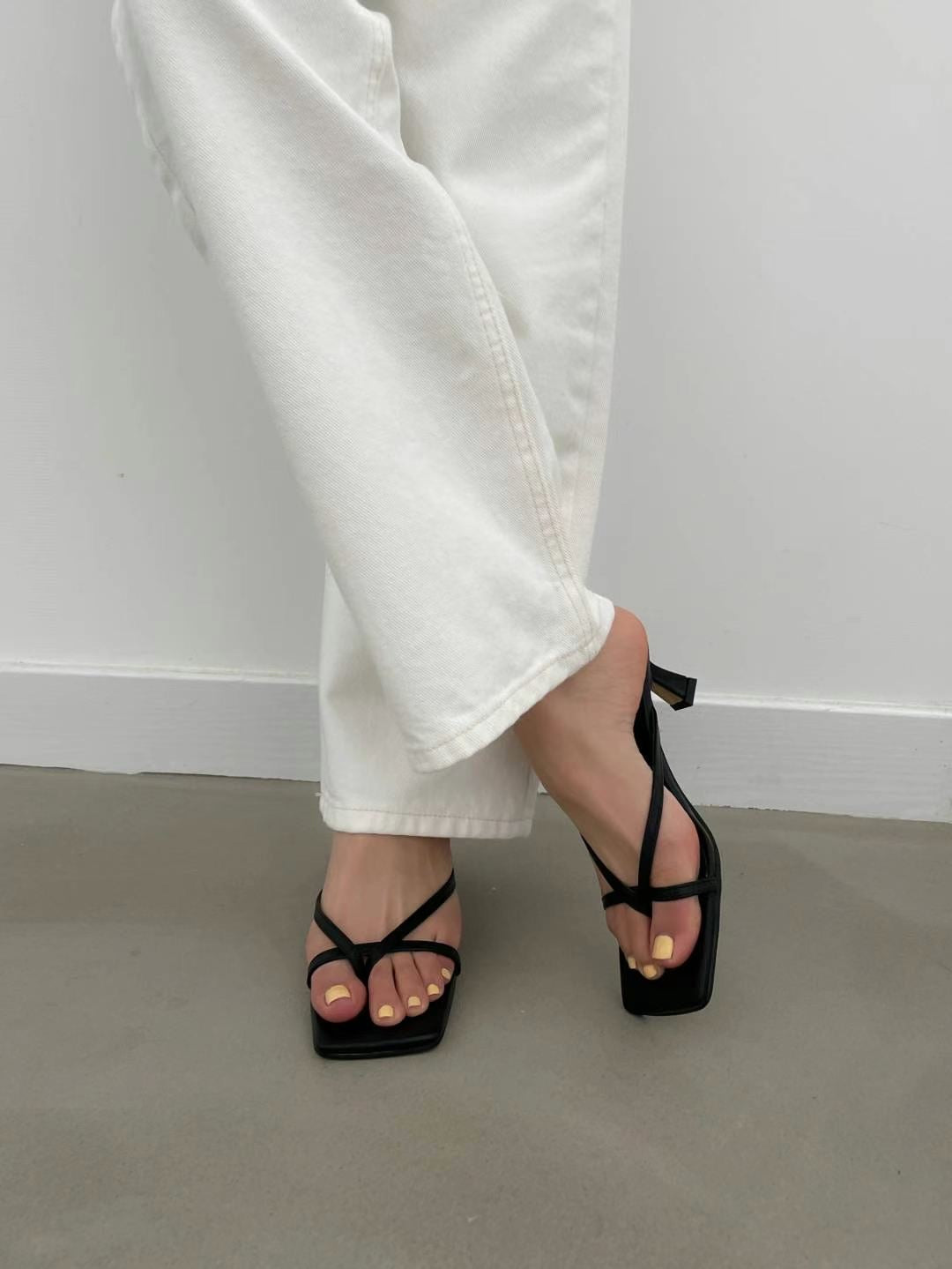Carefree Kitten Heeled Sandals - 3 colours