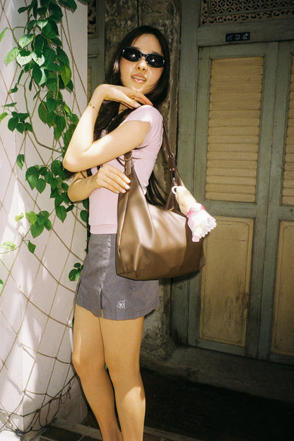 [ New! ] July Mansion - Large Bente in Cappuccino Brown