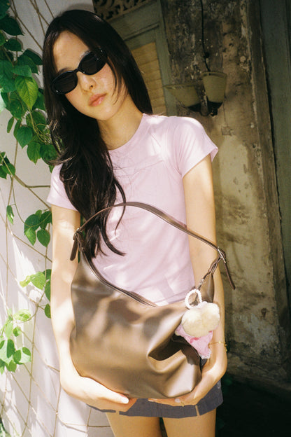 [ New! ] July Mansion - Large Bente in Cappuccino Brown