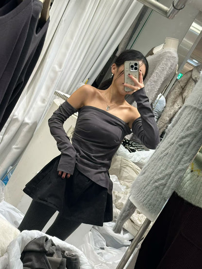 SALE [ 私心自留了~ 高貴小性感✨ ] Misty Off Shoulder Top - 3 colours