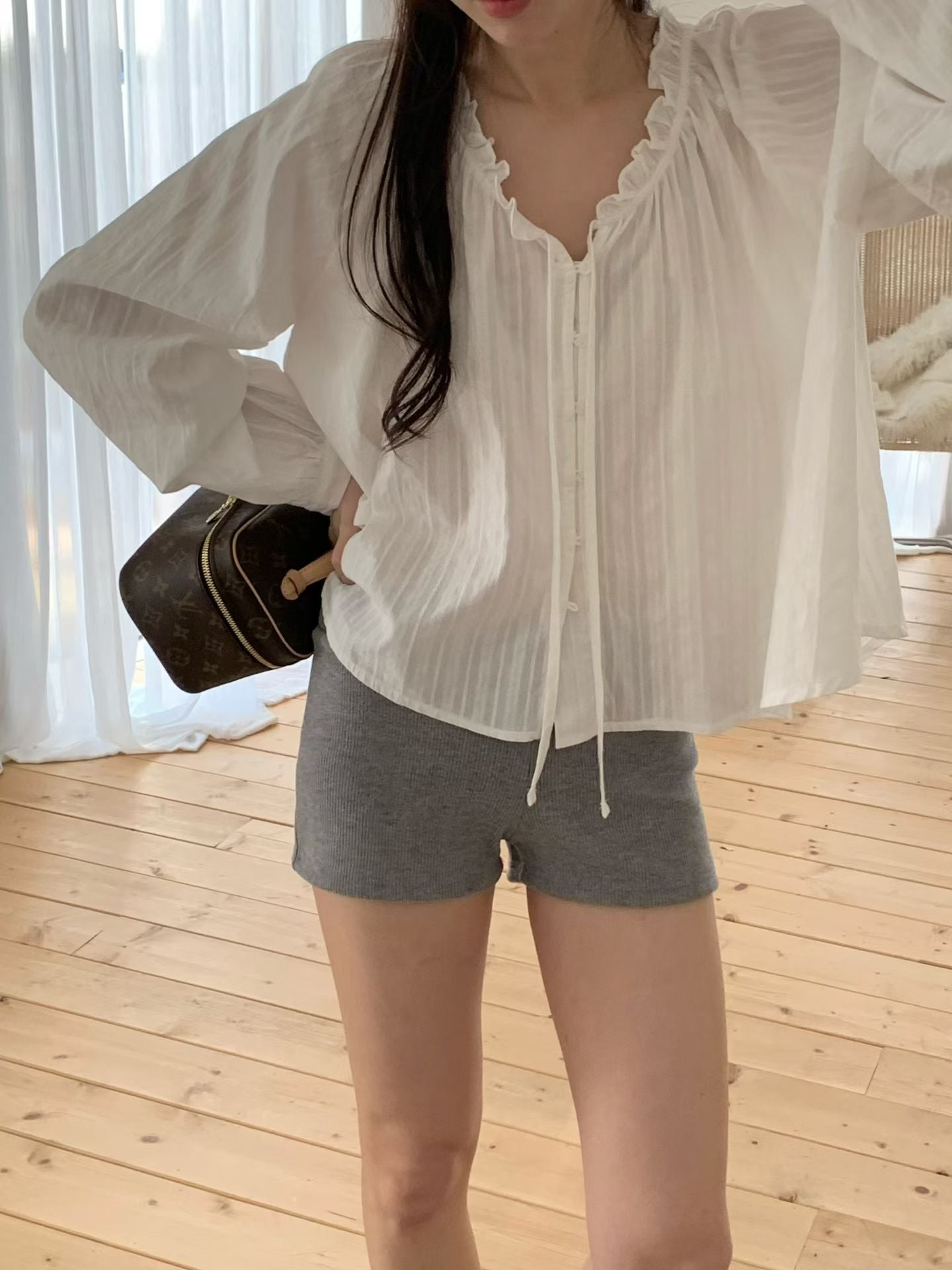[ 🆕 仙氣飄飄₊˚⋆.ೃ𐦍 ] Cinderella Blouse - 2 colours