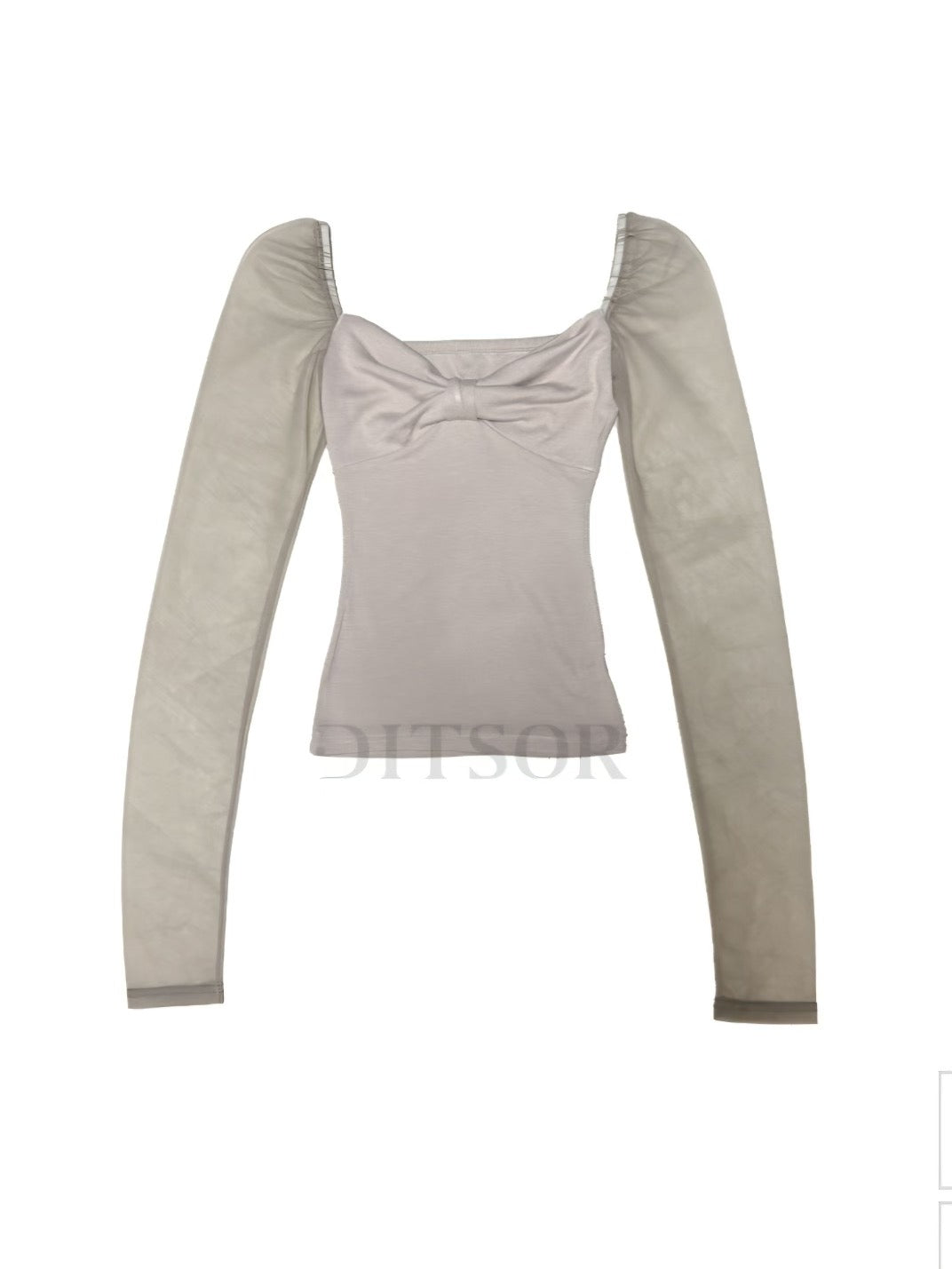 [ 🆕 不撞款～ 薄紗袖 ] Sheer Bubble Sleeves Top - 3 colours