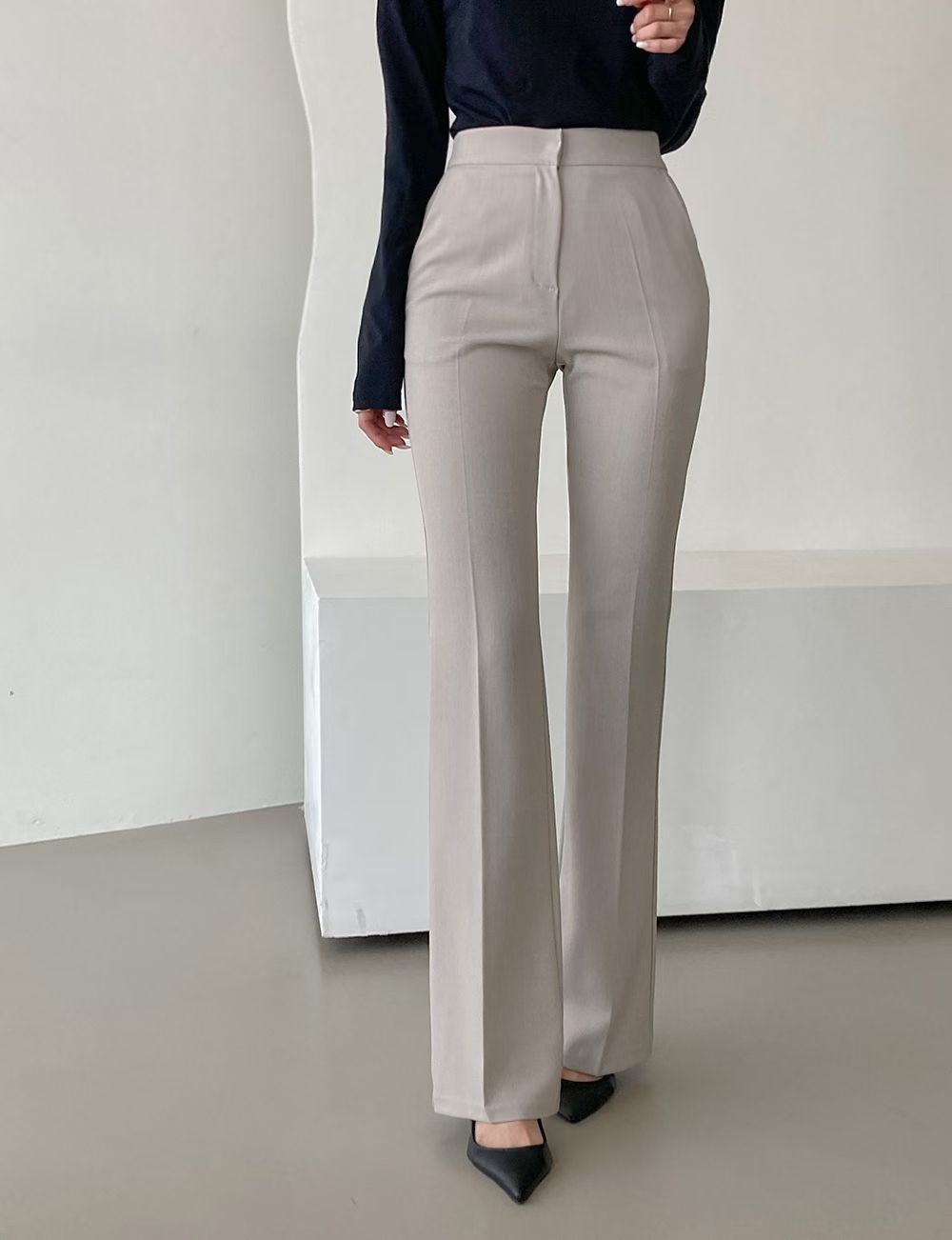 🆕 Structured Flare Editor Slacks - 3 colours