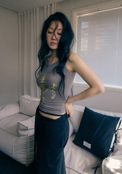 [ 🆕 很有 feel⋆༺༻⋆型格個性背心 ] Ruthless Print Tank - 3 colours